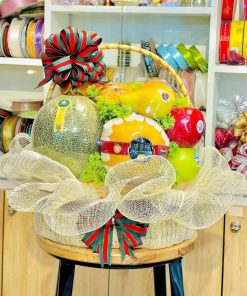 Giỏ Hoa Quả Chúc Mừng Khai Trương LoviiFruit - GTCKT7